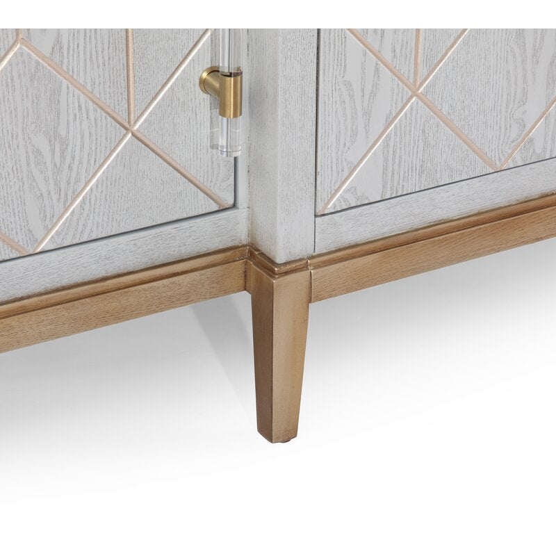 Kidham 68" Wide Sideboard Solid and Manufactured Wood