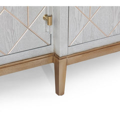 Kidham 68" Wide Sideboard Solid and Manufactured Wood