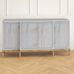 Kidham 68" Wide Sideboard Solid and Manufactured Wood