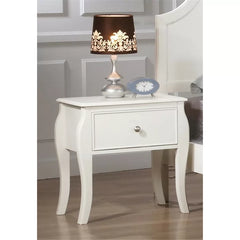Kilduff 24.25'' Tall 1 - Drawer Nightstand in White Perfect for Bedside