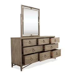Killough 8 Drawer 67'' W Chest with Mirror All Drawers Have Dovetail Joinery