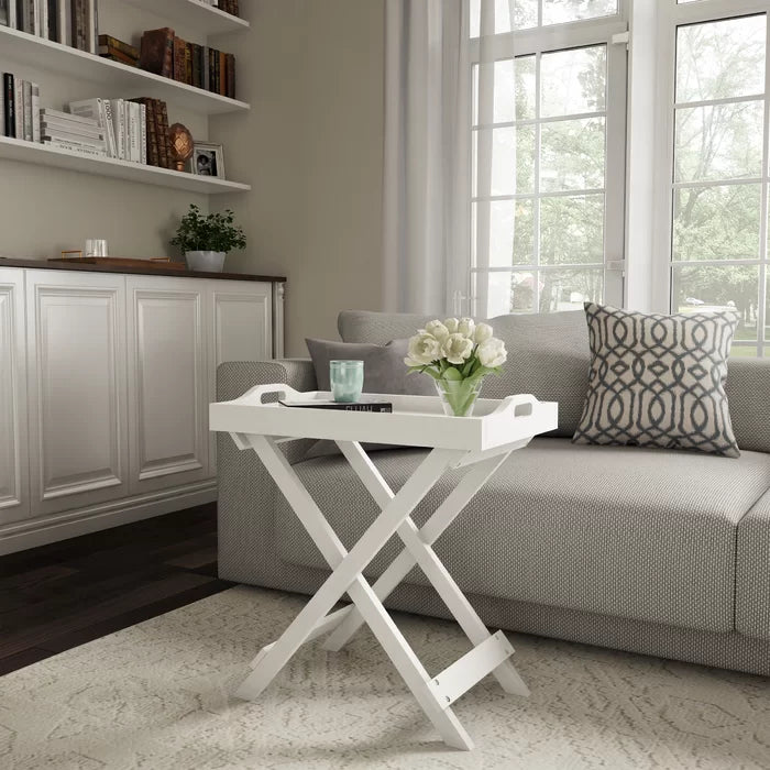Tall store tray table