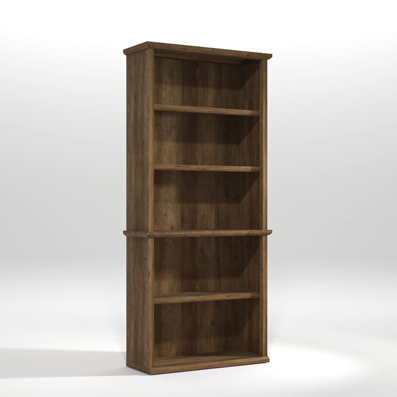 Knotty Oak Kingstree 31'' W Standard Bookcase