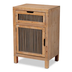 Kinsela 27.95'' Tall 1 - Drawer Nightstand in Brown