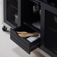 47.25'' Wide 1 Drawer Server 10-Bottle Wine Rack Perfect for Organize