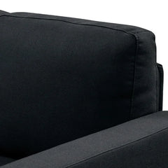 Kissner 95.25" Wide Sofa & Chaise Tapered Wooden Feet