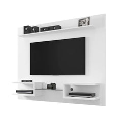 White Kitterman Floating Entertainment Center for TVs up to 50"