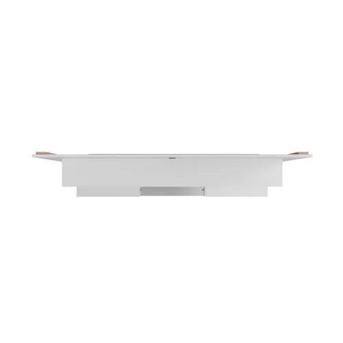 White Kitterman Floating Entertainment Center for TVs up to 50"