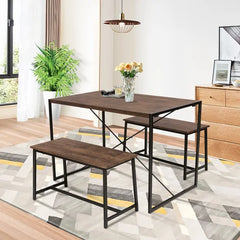 Kmya 4 - Person Dining Set Comfortable and Pleasant Indoor Design
