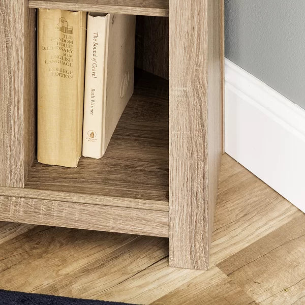 Driftwood Kneeland TV Stand for TVs up to 50" with Fireplace Included