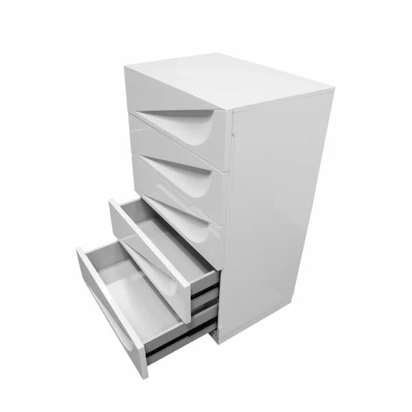 Kogan 5 Drawer 27'' W Chest Provide Storage Space Perfect for Living Room
