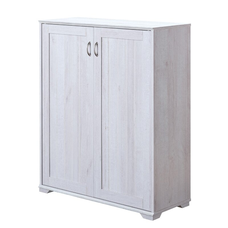 Kull 10 pair sales shoe storage cabinet