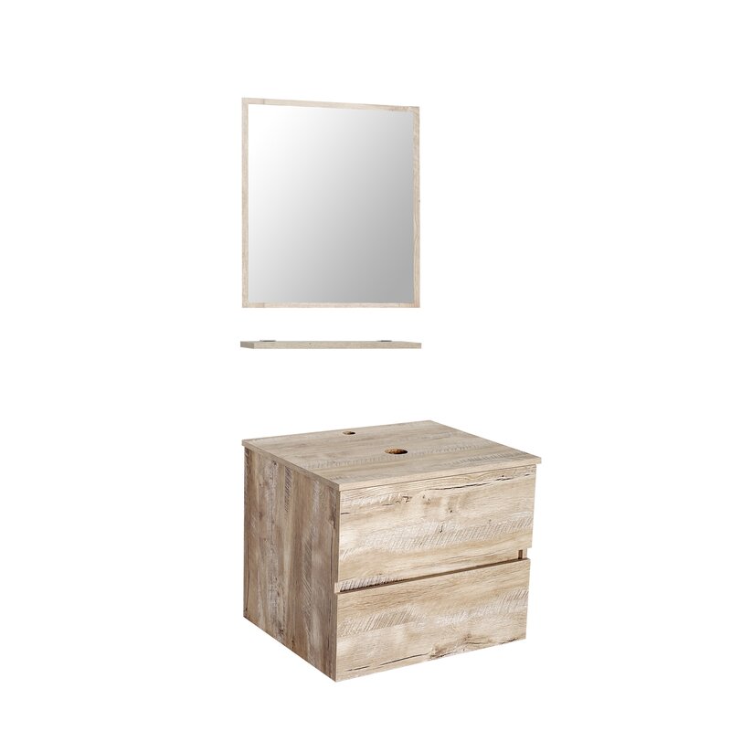 Single Bathroom Vanity Set with Mirror