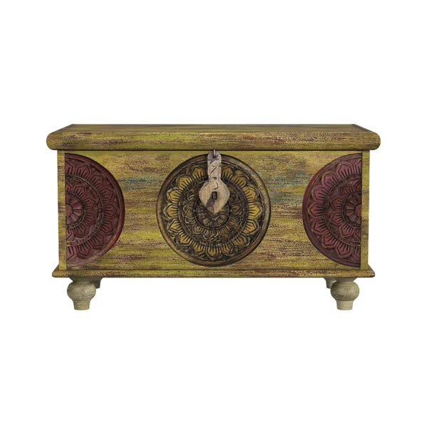Kowalsky Solid Wood Coffee Table with Storage Perfect for Living Room