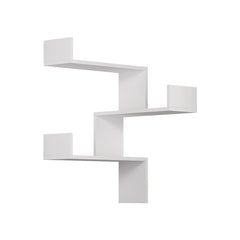 3 Piece Corner Shelf Giving the Modern Era of Design A Sleek Stackable take On Corner Shelving