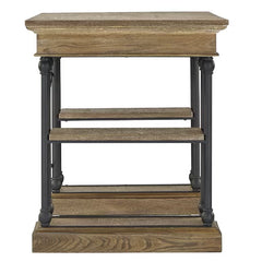 Brown Solid Wood Desk Anchor your Office in On-Trend Style Modern Farmhouse