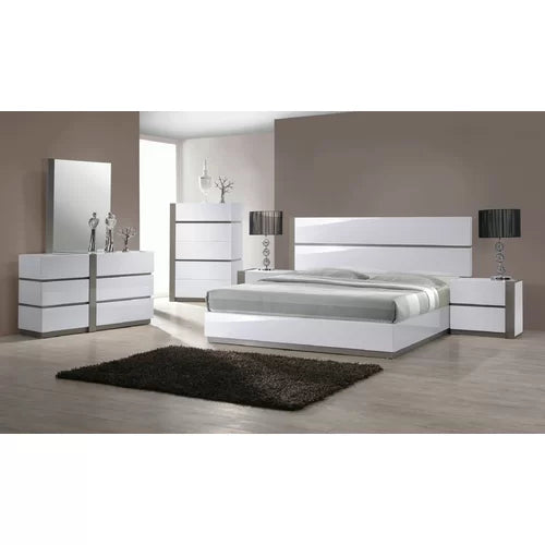 Lamantia 6 Drawer 59'' W with Mirror Indoor Aesthetic Design