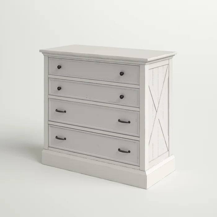 Lana 4 Drawer 39'' W Dresser Modern Farmhouse Style Perfect Organize