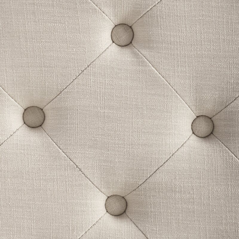 34.63'' Wide Tufted Square Cocktail Ottoman Living Room Ensemble
