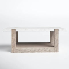 Landover Sled Coffee Table with Storage Brings a Touch of Sophistication to your Living Space
