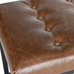 Faux Leather Bench in your Entryway, Living Room, Or By the Foot of your Bed, this Versatile Bench Lends A Seat in Any Space