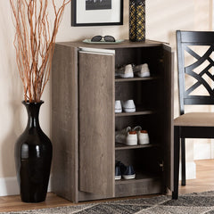 12 Pair Shoe Storage Cabinet Organize the Entryway of your Home with the Sleek