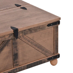 Lanissa Lift Top Solid Wood Coffee Table with Storage Double up on Form and Function
