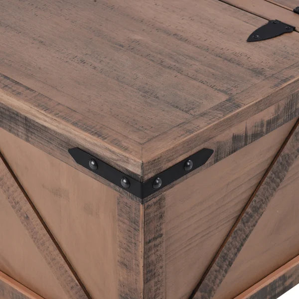 Lanissa Lift Top Solid Wood Coffee Table with Storage Double up on Form and Function