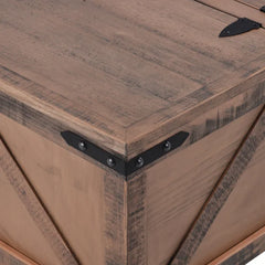 Lanissa Lift Top Solid Wood Coffee Table with Storage Double up on Form and Function