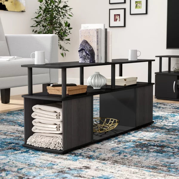 Lansing Solid Wood Coffee Table contemporary Design Perfect for Living Room
