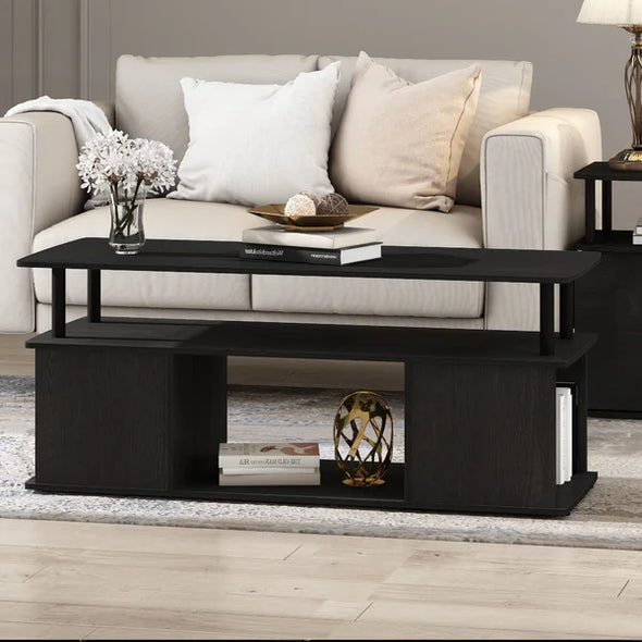 Lansing Solid Wood Coffee Table contemporary Design Perfect for Living Room