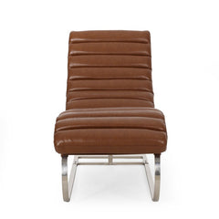 Channel Stitch Chaise Lounge Bring A Dash of Comfort and Relaxation to your Home S-Shape Seat