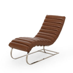 Channel Stitch Chaise Lounge Bring A Dash of Comfort and Relaxation to your Home S-Shape Seat