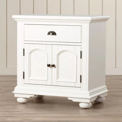 Laster 30'' Tall 1 - Drawer Nightstand Add Stylish Stage for your Bedside