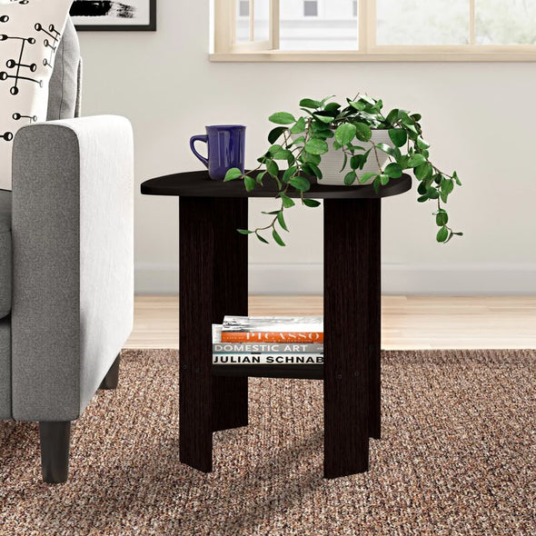 Latasha 19.6'' Tall End Table Espresso Decor Styles from Classic to Modern
