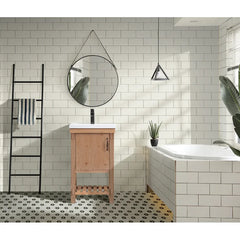 Lauren 20" Single Bathroom Vanity Set Features One Soft Close Door