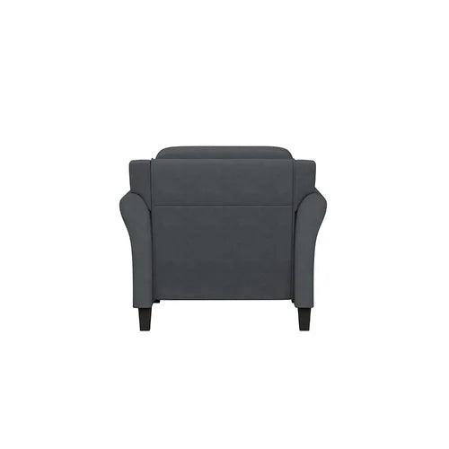 Charcoal Perlas 26.75'' Wide Tufted Solid Hardwood and Plywood Frame