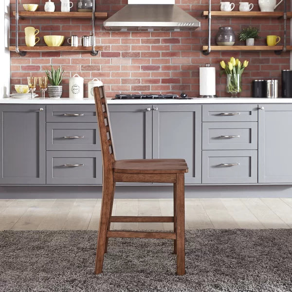 Solid Wood Lebron 48'' Wide Kitchen Island Set Perfect for Dining Room