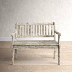 Solid Wood Flip Top Storage Bench Farmhouse Storage Bench Features Distressed Solid Hardwood and Additional Storage