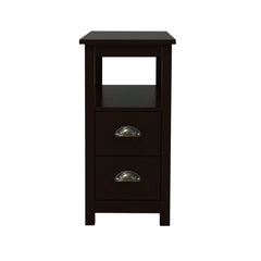 Leise 2 Drawer Nightstand Perfect for Bedside