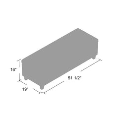 Upholstered Flip Top Storage Bench Extra Seating Or As Additional Storage Space For Any Room