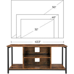 Leonid TV Stand for TVs up to 50" Aesthetic Indoor Design