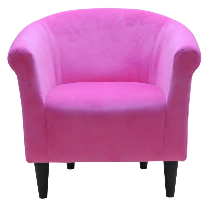 Microfiber barrel 2025 chair