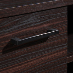 Wenge Lincolnwood TV Stand for TVs up to 50"  Modern Design and Contemporary Style