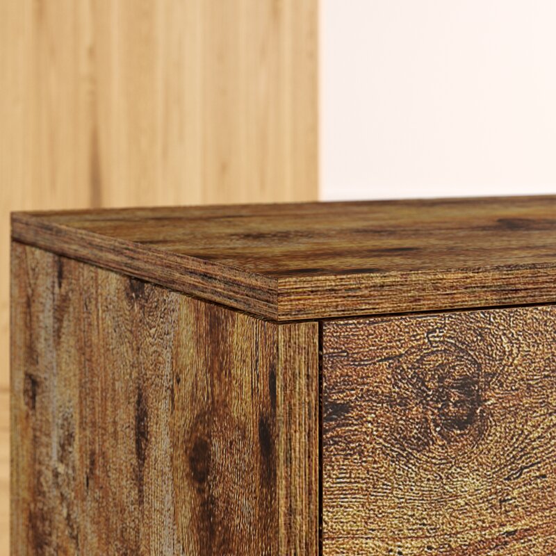 Pine/Wenge Lincolnwood TV Stand for TVs up to 50"
