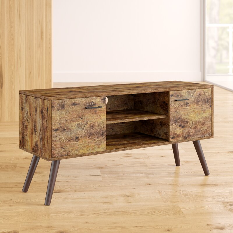 Pine/Wenge Lincolnwood TV Stand for TVs up to 50"