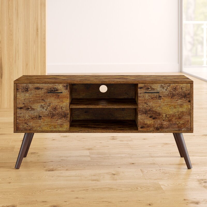 Pine/Wenge Lincolnwood TV Stand for TVs up to 50"