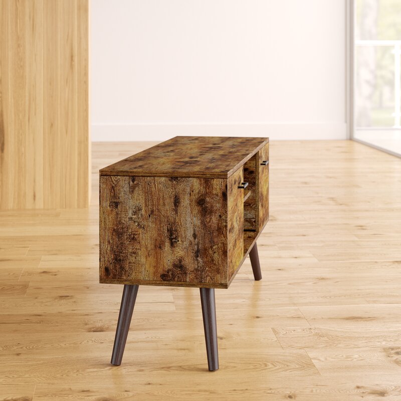 Pine/Wenge Lincolnwood TV Stand for TVs up to 50"
