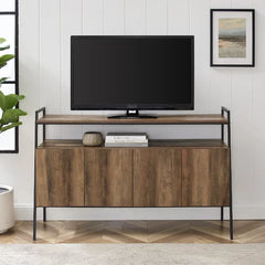 Rustic Oak Little Italy TV Stand for TVs up to 58" Provide Ample Storage