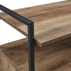 Rustic Oak Little Italy TV Stand for TVs up to 58" Provide Ample Storage